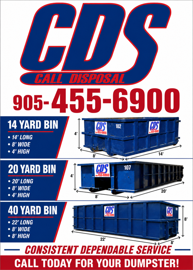 Disposal Bins For Rental