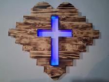 LED Backlight Cross