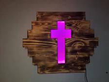 LED Backlight Cross - Photo 4