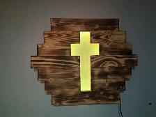 LED Backlight Cross - Photo 5