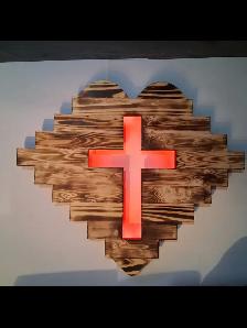 LED Backlight Cross - Photo 10