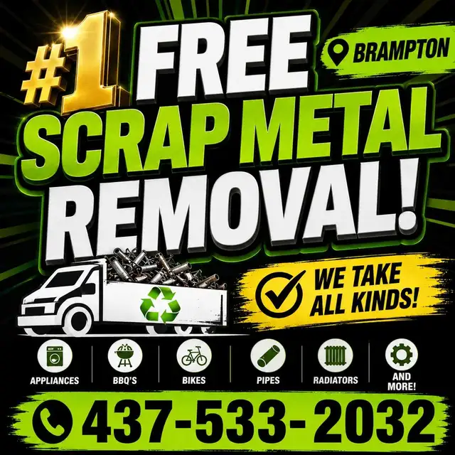 Dan's FREE SCRAP METAL REMOVAL 437-533-2032