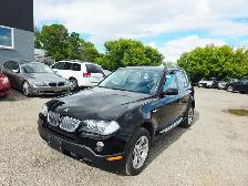 2008 BMW X3 AWD Low Kilometers Sunroof Leather Heated Seats