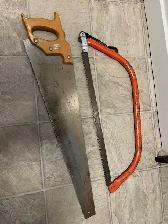 2 Hand Saws $20