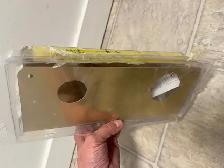 NEW Brass Lock and Door Reinforcer $25 - Photo 2