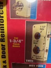 NEW Brass Lock and Door Reinforcer $25 - Photo 3