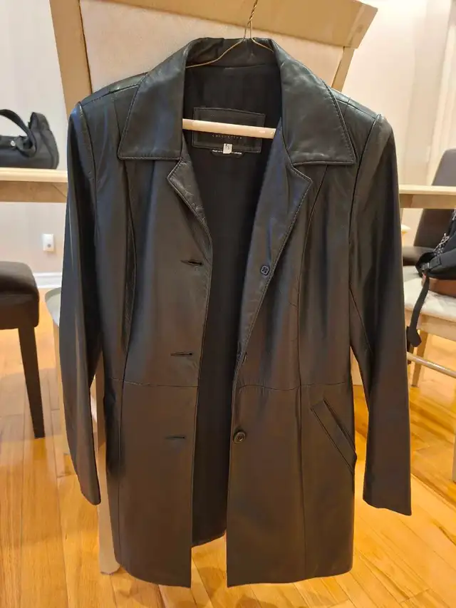 women's leather jacket