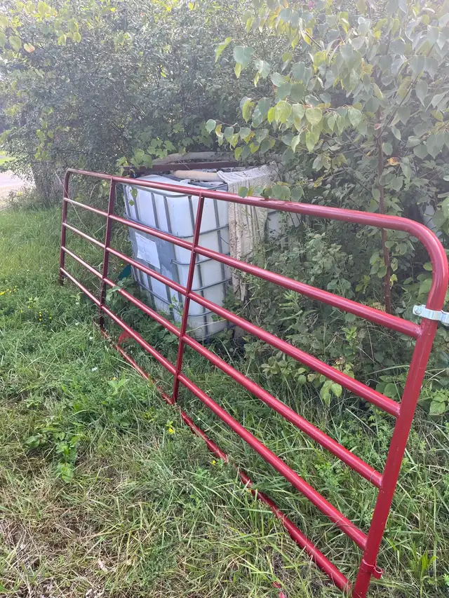 12 foot steel farm gate