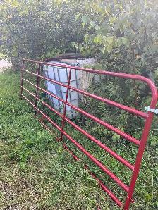 12 foot steel farm gate