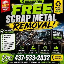 YES !! _ FREE SCRAP METAL PICKUP _ 437-533-2032
