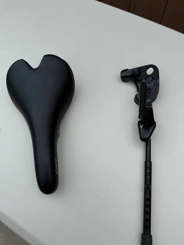 New Bicycle Seat and Side Stand