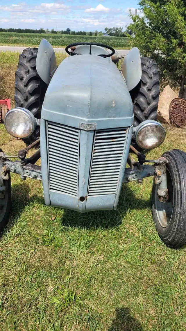 tractor and equipment