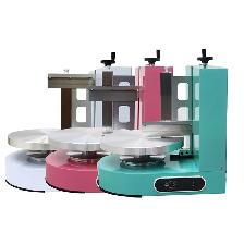 4-12'' Pink Cake Cream Spreading Machine 110V 239701 - Photo 9