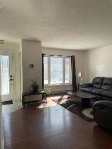 Chambres spacieuses meublée – Cour, parking inclus, près du bus