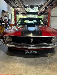 70 Mustang convertible