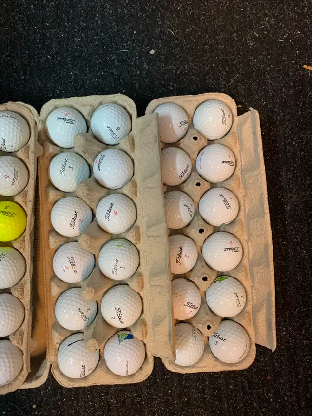 Used Golf Balls