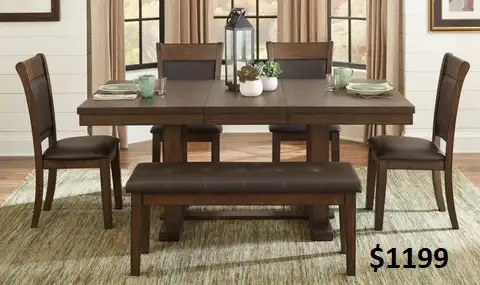BEST DEALS ON DINING ROOM SETS STARTING AT $439