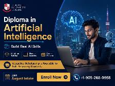 JOIN THE AUGUST INTAKE – DIPLOMA IN ARTIFICIAL INTELLIGENCE