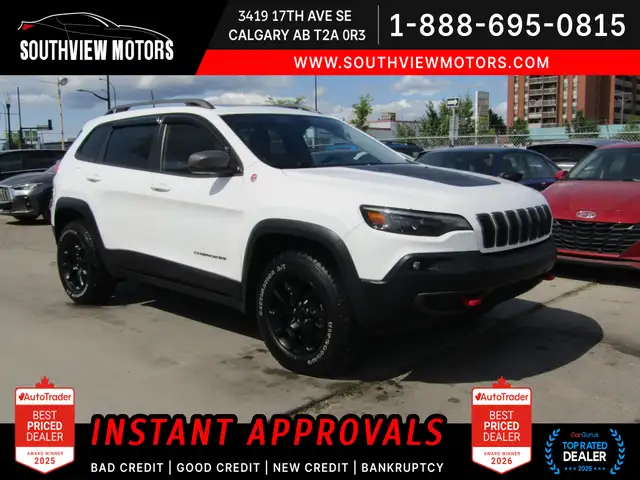 2019 Jeep Cherokee Trailhawk Elite 4x4|Leather|PanoRoof|B.Camera