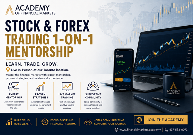 Learn How to Trade - Live In-Person 1-on-1 Mentorship - Toronto