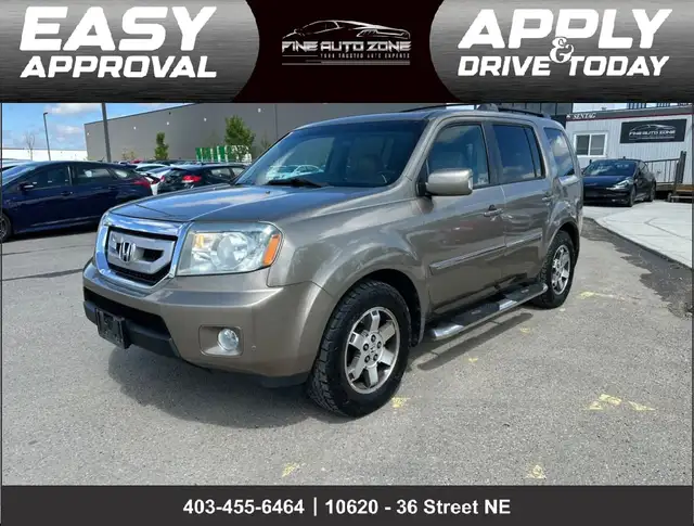 2009 Honda Pilot Touring 4WD | Fully Loaded, Back Cam, Sunroof