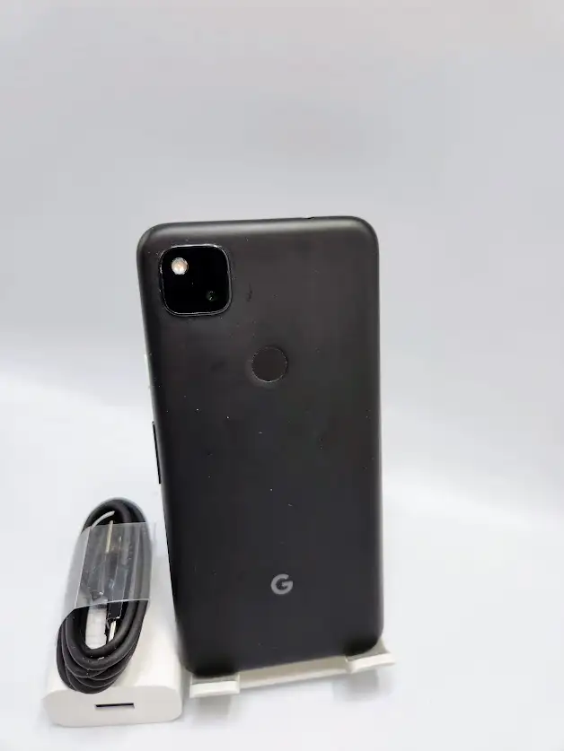 Google Pixel 4a 128gb Black 3 Months Warranty W/Charger