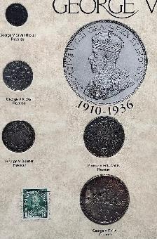 King George V framed  Canadian Coinage - Photo 2