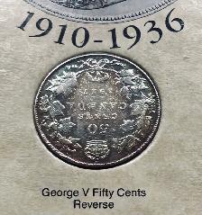 King George V framed  Canadian Coinage - Photo 4
