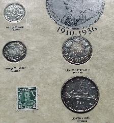King George V framed  Canadian Coinage - Photo 5