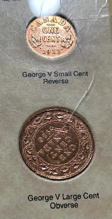 King George V framed  Canadian Coinage - Photo 7