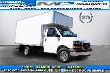 GMC Savana CUBE 12 PIEDS   DECK AVANT ROUE SIMPLE / 6.6 LITRES /