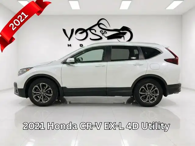 2021 Honda CR-V EX-L 4D Utility 4WD - V7256 - No Payments for 6