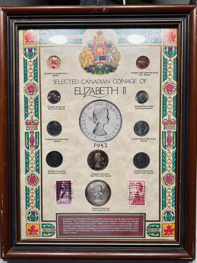 SELECTED CANADIAN COINAGE OFELIZABETH II