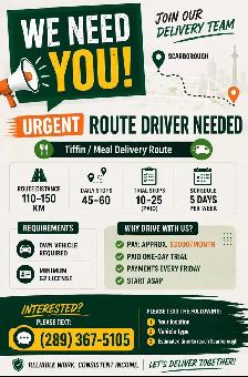 Imediate Driver Needed
