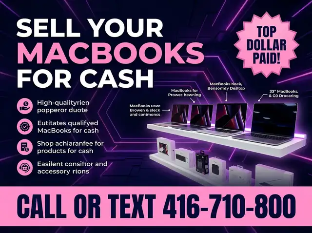 Upgrade Your Tech: Get Cash for Your MacBook Air & Pro