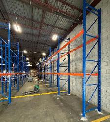 12' x 42' ,16' x 42' redirack end frames Uprights pallet racking - Photo 2