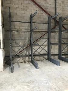 12’ tall cantilever racking in stock - quick ship ready. - Photo 5