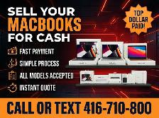 Sell Your MacBook Pro or Air – Cash in Hand!