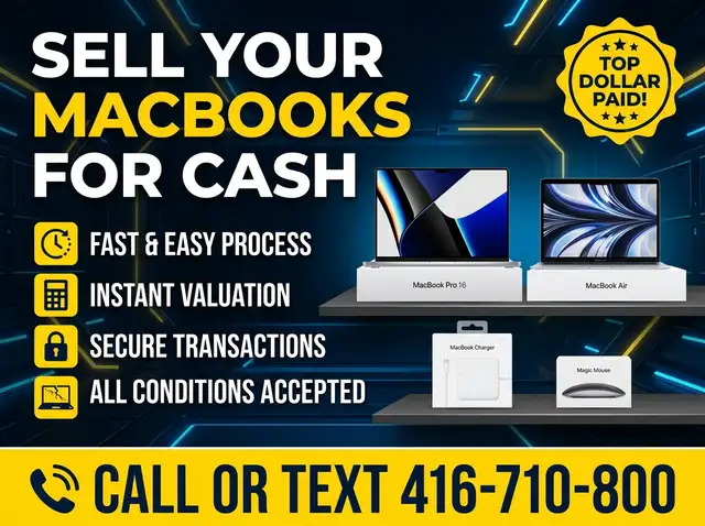 Turn Your Apple Laptop Into Instant Cash!