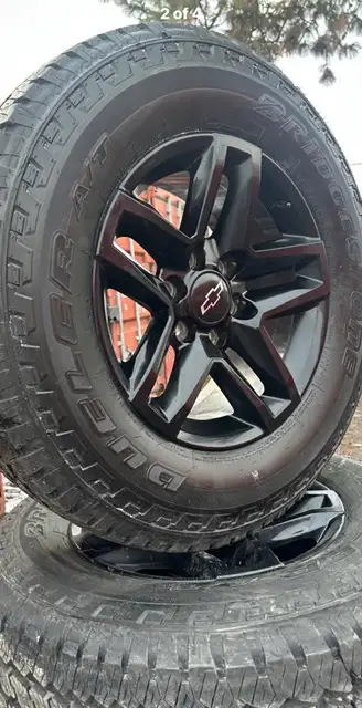 18"Chevy Rims & New Tires LT275/70/18