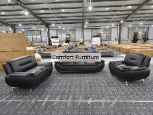 Leather 3pc sofa set