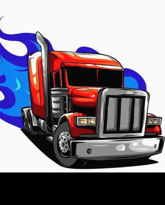 Truck driver for tandem truck.