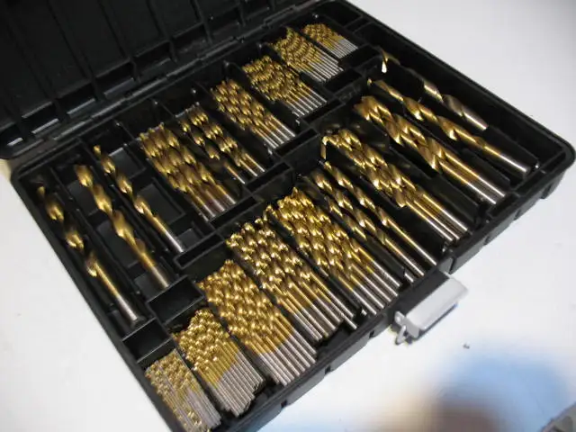BENCHMARK 305 Piece Titanium Coated Drill Bit Set, BRAND NEW