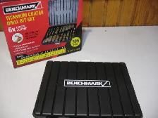 BENCHMARK 305 Piece Titanium Coated Drill Bit Set, BRAND NEW - Photo 5
