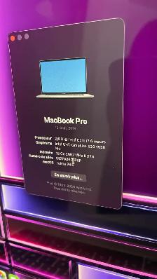 Macbook Pro 16 Inch 2019 i7 500G 16G Ram - Photo 2