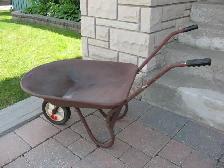 All Metal Mid-Size Wheelbarrow