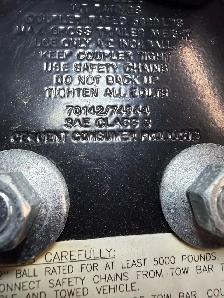 Reese 5000 lbs class 3 tow bar 70142 / 74344 - Photo 4
