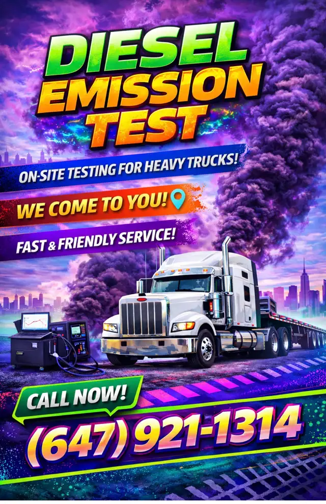 Emission Test for Trucks