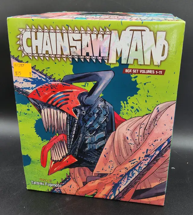Chainsaw Man Manga Box Set Volumes 1-11 in Box