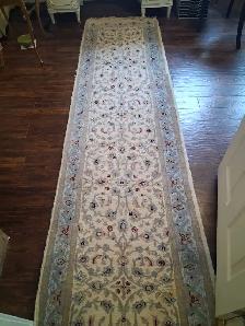 Vintage Wool Runner Carpet